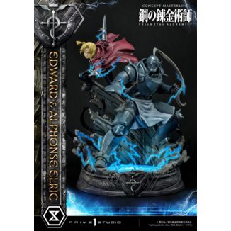 Estatua Edward & Alphonse Elric Fullmetal Alchemist