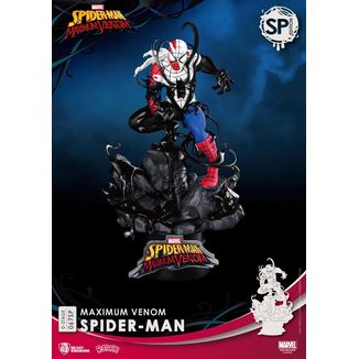 Spider-Man Marvel Comics Figure Maximum Venom Special Edition D-Stage