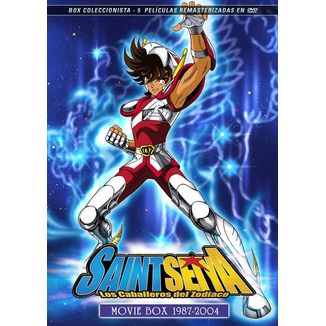Saint Seiya Los Caballeros Del Zodiaco Movie Box 1987-2004 DVD