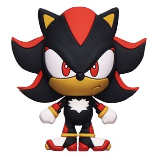 Shadow Sonic the Hedgehog 3D Magnet