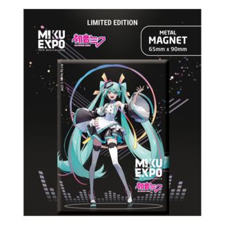 Hatsune Miku Black Magnet Vocaloid Expo 10th Anniversary Limited Edition