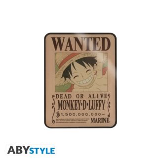 Iman Monkey D. Luffy Wanted One Piece