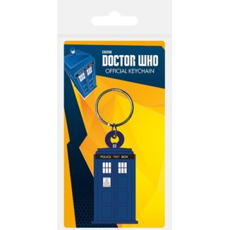 Tardis Doctor Who Keychain