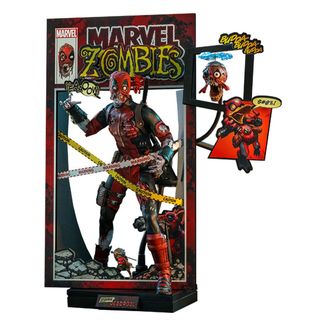 Figura Zombie Deadpool Marvel Zombies Comic Masterpiece