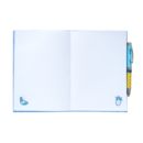 A5 Premium Plush Cover Notebook with Stitch Lilo & Stitch Disney Pen