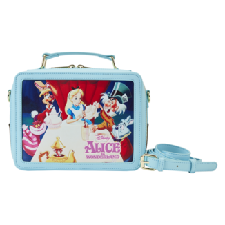 Alice in Wonderland Classic Movie Lunch Box Crossbody Handbag Disney Loungefly