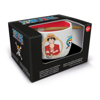 Bol Ramen con Palillos Monkey D. Luffy One Piece