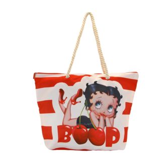 Betty Boop Cherries Beach Bag
