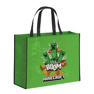 Boom Minecraft Reusable Shopping Bag