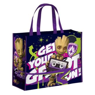 Bolsa Reutilizable Cinta Cassette Groot Guardianes de la Galaxia Marvel Cómics