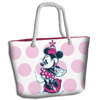 Bolso de Playa Minnie Mouse Pink Disney