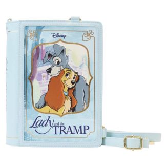 Book Shoulder Strap Lady and the Tramp Disney Loungefly