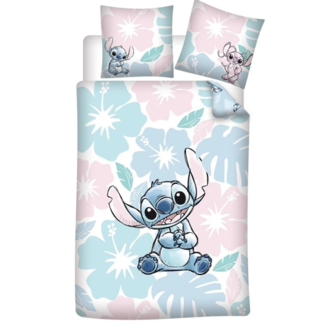 Funda Nórdica Floral Lilo & Stitch Disney 140 x 200 cms