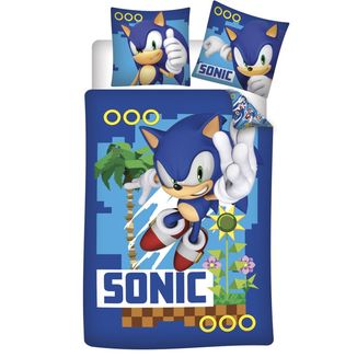 Sonic In Action Duvet Cover Sonic The Hedgehog 140 x 200 cms