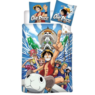 Funda Nórdica Tripulación Monkey D. Luffy One Piece 140 x 200 cms