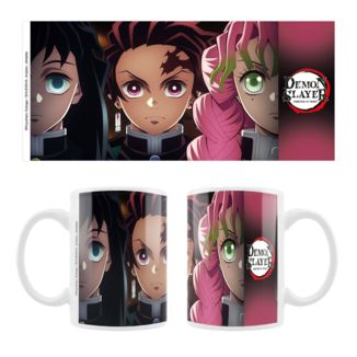 Tanjiro, Mitsuri, Muichiro Kimestsu no Yaiba Mug 320 ml