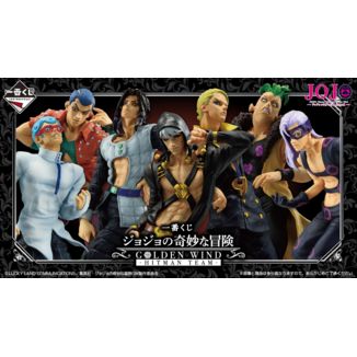 Ichiban Kuji JoJo's Bizarre Adventure Golden Wind Hitman Team