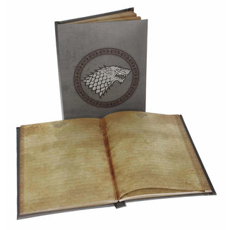 Ligth up Notebook Stark House Game of Thrones