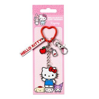 Llavero con Colgantes Hello Kitty Sanrio