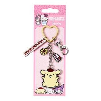 Llavero con Colgantes Pompompurin Sanrio