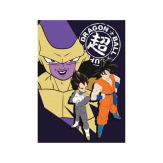 Son Goku Vegeta and Golden Frieza Polar Blanket Dragon Ball Super 100 x 140 cm