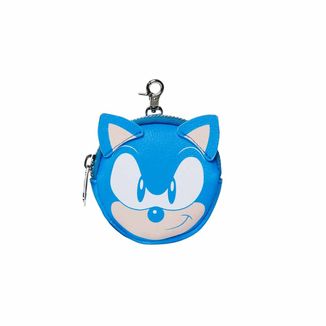 Monedero Slim Sonic Cara Azul Sonic The Hedgehog