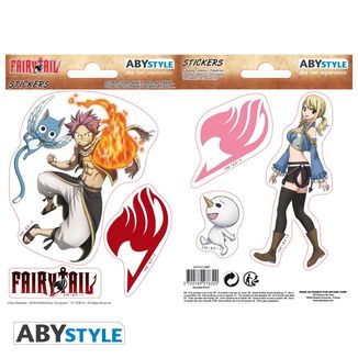 Natsu & Lucy Decorative Stickers Fairy Tail