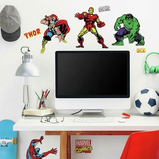 Pegatinas Decorativas Marvel Personajes Clasicos