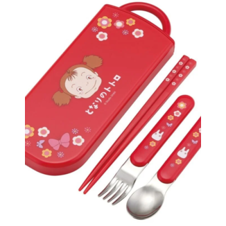 Mei Chopsticks & Cutlery Set My Neighbour Totoro Studio Ghibli 