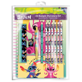 Set Papelería 12 piezas Lilo & Stitch Disney