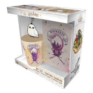 Hogwarts Mug Pin and Notebook A6 Gift Set Harry Potter 250 ml