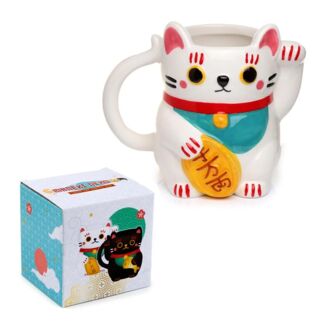 Taza 3D Maneki Neko 440 ml