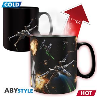 Taza Térmica Batalla Espacial Star Wars 460 ml