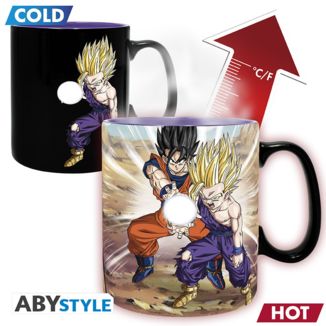 Goku Gohan & Cell Dragon Ball Z Heat Change Mug 460 ml