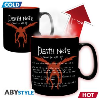 L & Light Death Note Heat Change Mug 460 ml