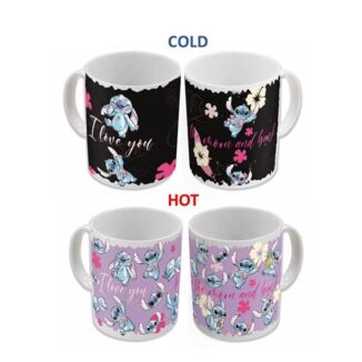 Taza Térmica Lilo & Stitch Disney 325 ml