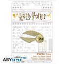 Golden Harry Potter Pin Snitch