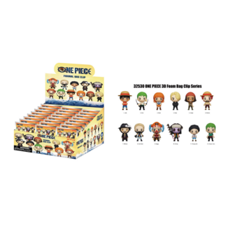 Llavero Colgante 3D One Piece Live Action (Aleatorio)