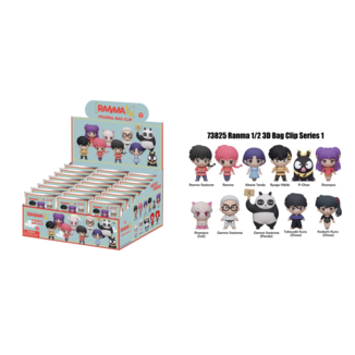 Llavero Colgante 3D Ranma 1/2 (Aleatorio)
