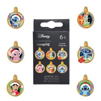 Christmas Bauble Enamel Pins Blind Box Lilo & Stitch Disney Loungefly (Random)