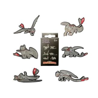 Pin Esmaltado Blind Box Desdentao Cómo entrenar a tu dragón Dreamworks Loungefly (Aleatorio)