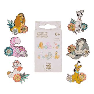 Dogs & Cats Enamel Pins Blind Box Disney Loungefly (Random)