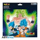 Alfombrilla Flexible Broly VS Goku & Vegeta Dragon Ball Super