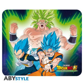 Alfombrilla Flexible Broly VS Goku & Vegeta Dragon Ball Super