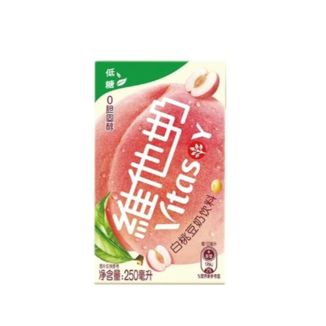 White Peach Soya Drink Vitasoy 250 ml