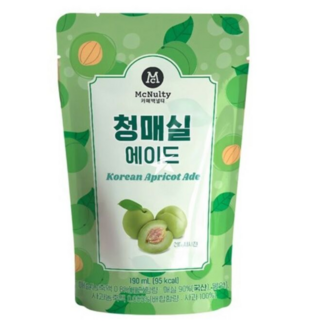 Bebida Sabor Albaricoque Coreano McNulty 190 ml