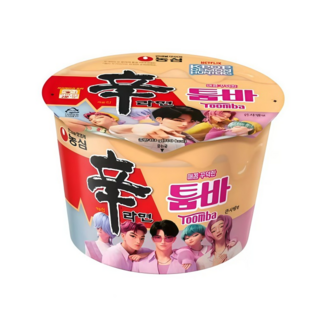 Bol Ramen Noodles Toomba Picante Cremoso Las guerreras K-pop Nongshim 113 g