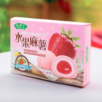 Caja de Mochis Bamboo House Sabor a Fresa 180grs