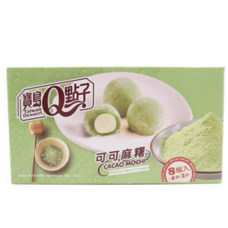 Matcha Flavour Q Taiwan Dessert Mochi Box 80 gr