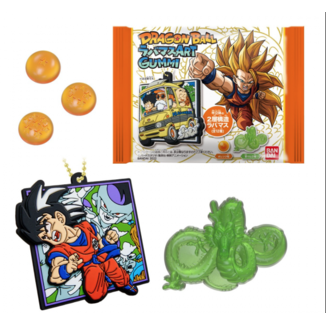Jelly Beans and Keychain Rubber Mascot Art Gummi Dragon Ball